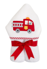 3 MARTHAS EVERYKID FIRETRUCK TOWEL