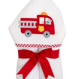 3 MARTHAS EVERYKID FIRETRUCK TOWEL