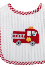 3 MARTHAS FIRETRUCK FEEDING BIB