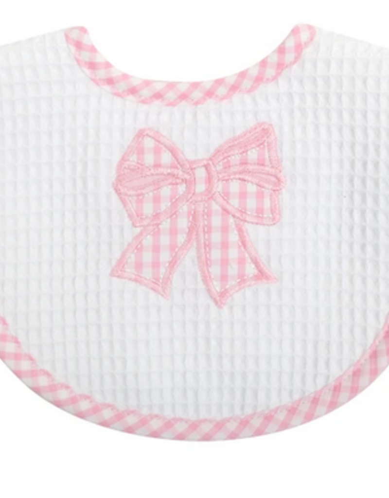 3 MARTHAS BOW VELCRO BIB