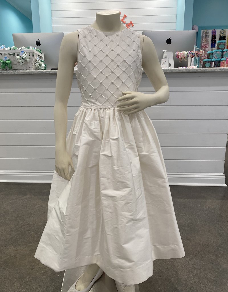 Dupioni silk shop first communion dresses