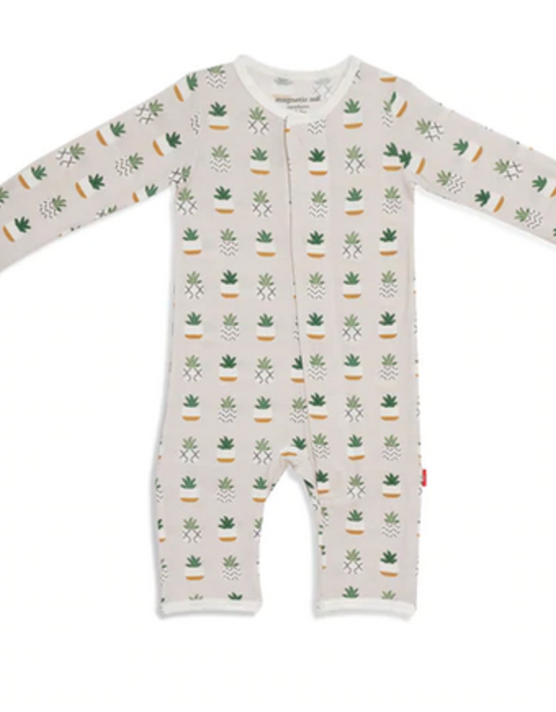 MAGNIFICENT BABY YOU HAD ME AT ALOE MODAL COVERALL