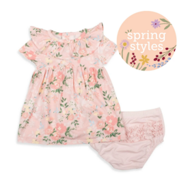 MAGNIFICENT BABY AINSLEE MODAL DRESS W/BLOOMERS