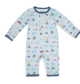 MAGNIFICENT BABY GIRAFFIC JAM MODAL COVERALL