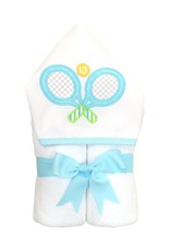 3 MARTHAS BLUE EVERYKID TENNIS TOWEL