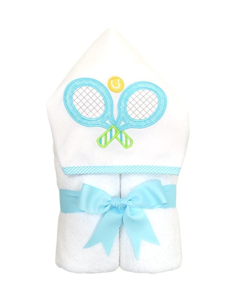 3 MARTHAS BLUE EVERYKID TENNIS TOWEL