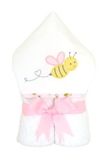 3 MARTHAS EVERYKID BUMBLE BEE TOWEL - PINK