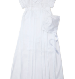 KISSY KISSY AIDEN CHRISTENING CONVERTIBLE GOWN W/HAT