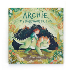 JELLYCAT INC ARCHIE, MY DIONSAUR FRIEND BOOK