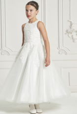 MACIS DESIGN  HALTER NECKLINE BIG ALINE TULLE SKIRT DRESS