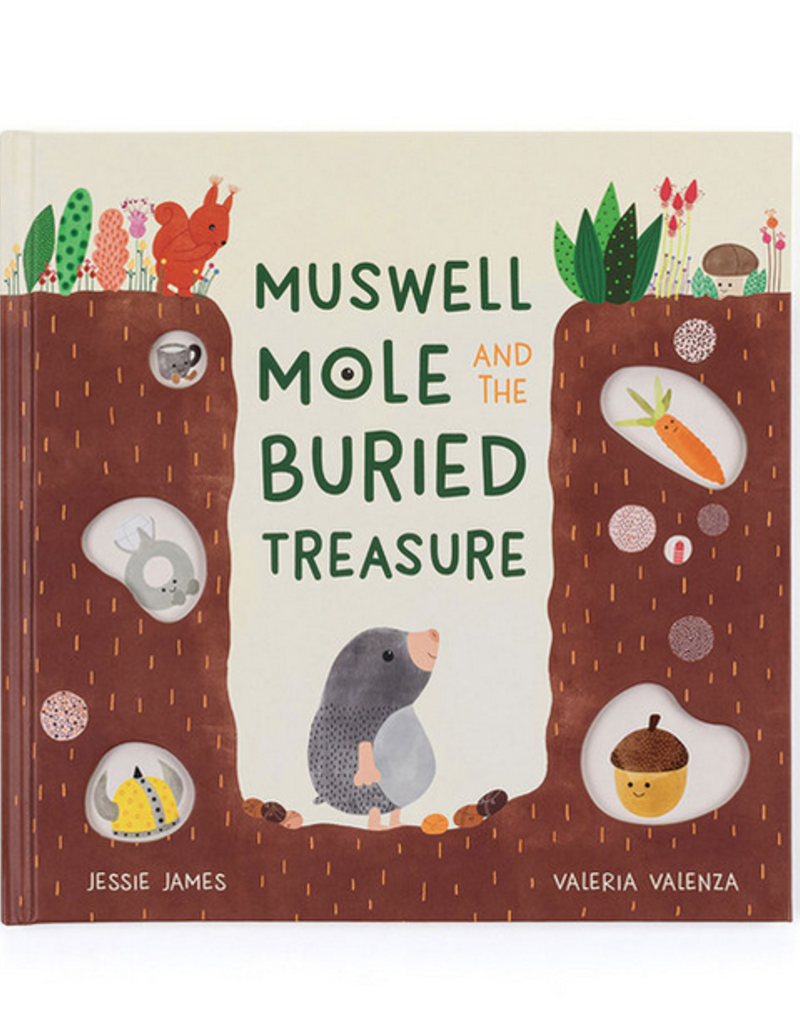 JELLYCAT INC MUSWELL MOLE & THE BURIED TREASURE BOOK
