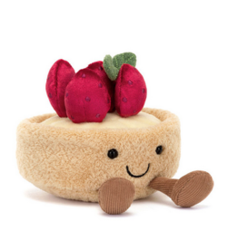 JELLYCAT INC AMUSEABLES FLEURETTE TARTE AUX FRAISES