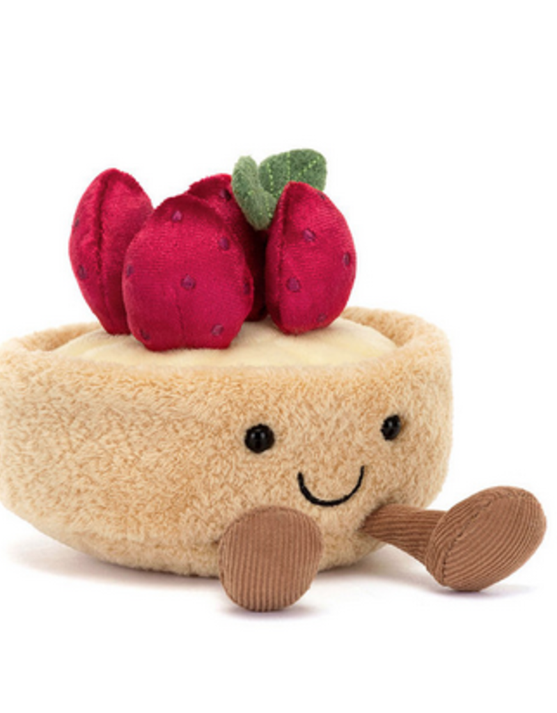 JELLYCAT INC AMUSEABLES FLEURETTE TARTE AUX FRAISES