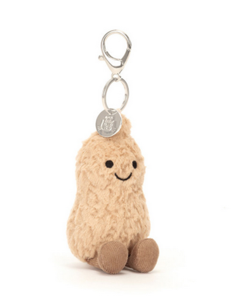 JELLYCAT INC AMUSEABLES PEANUT BAG CHARM