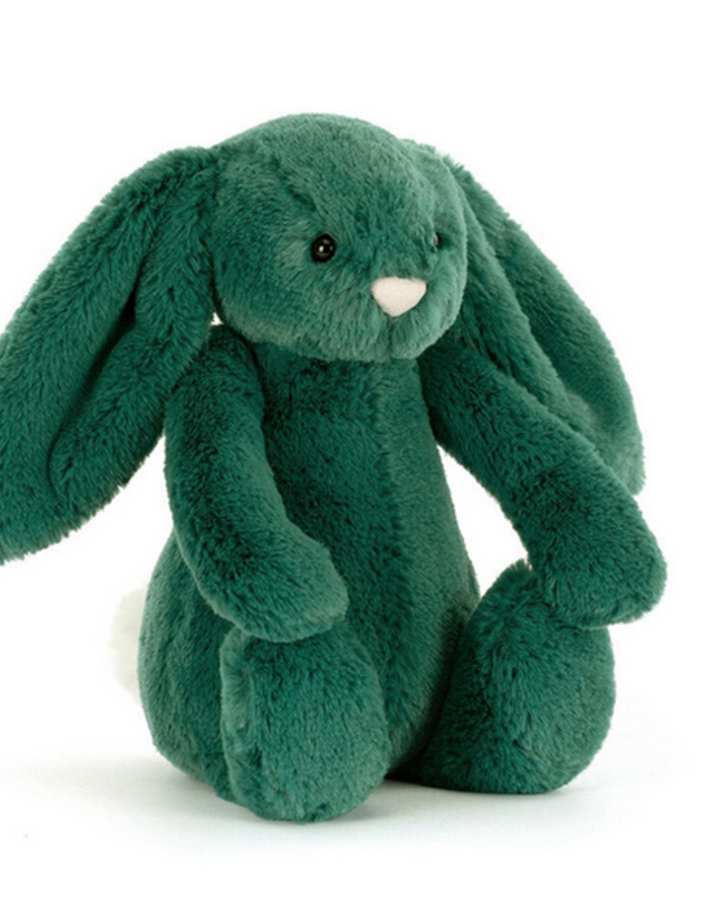 JELLYCAT INC BASHFUL XMAS BUNNY - TEAL