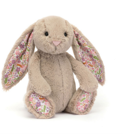 JELLYCAT INC BLOSSOM BUNNY PETAL - BEIGE SMALL