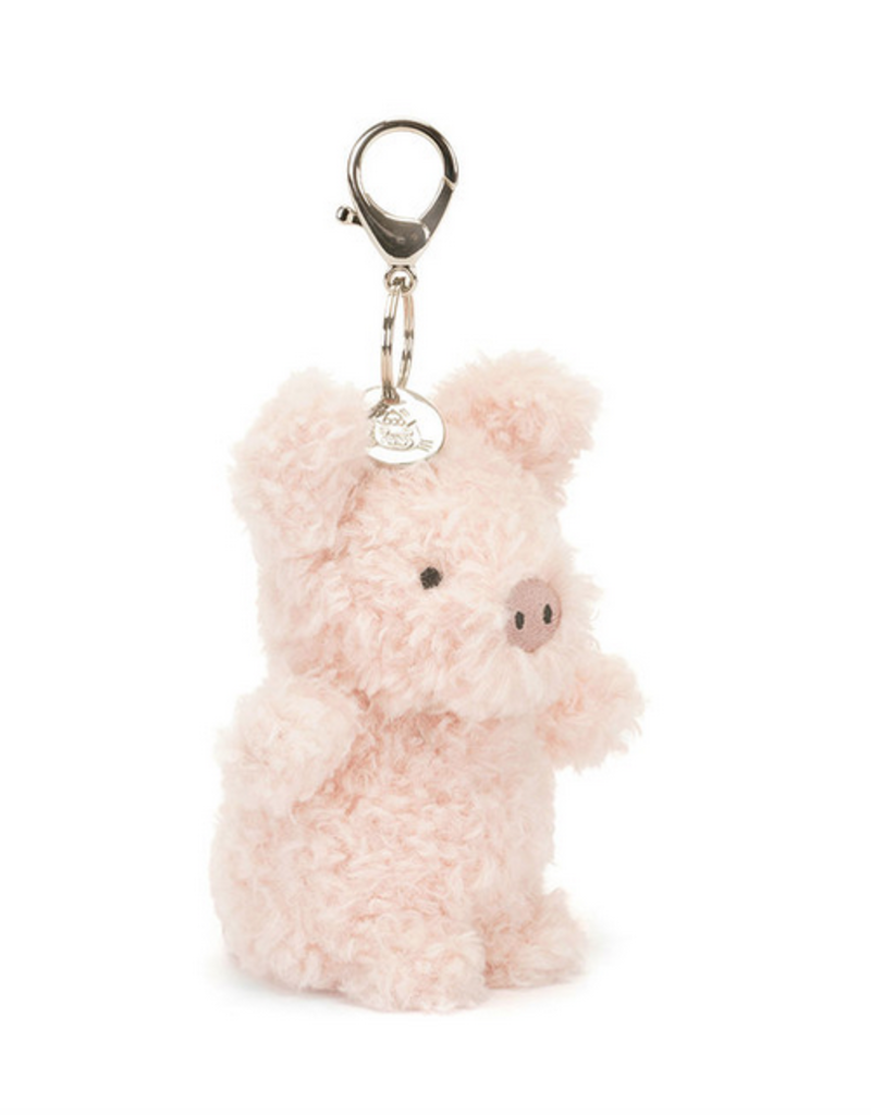 JELLYCAT INC LITTLE PIG BAG CHARM