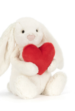 JELLYCAT INC BASHFUL LOVE HEART BUNNY