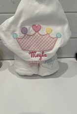 3 MARTHAS EVERYKID PRINCESS TOWEL W/WASHCLOTH