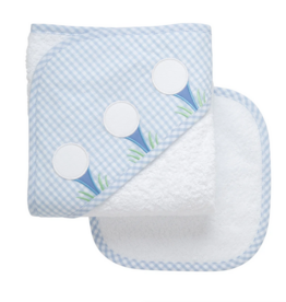 3 MARTHAS EVERYKID GOLF TOWEL W/WASHCLOTH