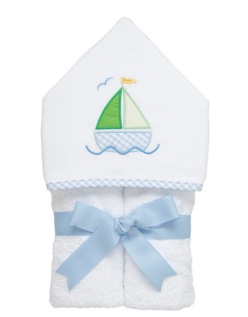 3 MARTHAS EVERYKID SAILBOAT TOWEL