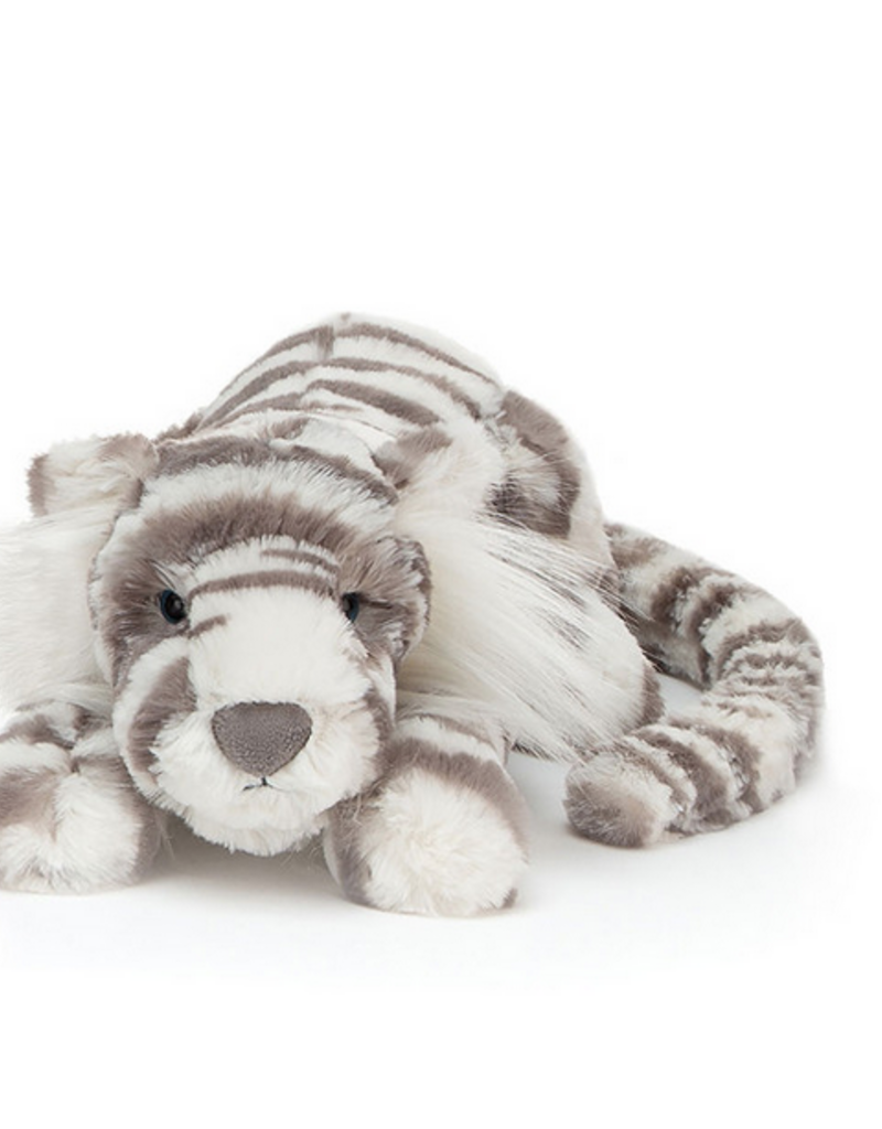 JELLYCAT INC SACHA SNOW TIGER