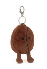 JELLYCAT INC AMUSEABLES COFFEE BEAN BAG CHARM