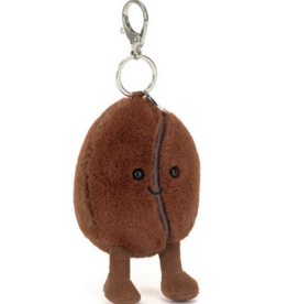 JELLYCAT INC AMUSEABLES COFFEE BEAN BAG CHARM