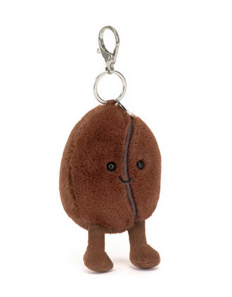 JELLYCAT INC AMUSEABLES COFFEE BEAN BAG CHARM