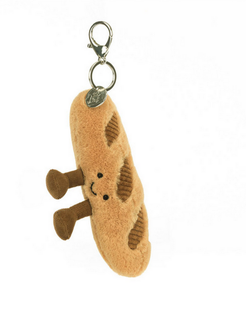 JELLYCAT INC AMUSEABLES BAGUETTE BAG CHARM