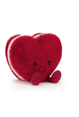JELLYCAT INC AMUSEABLES ARLETTE HEART MACARON