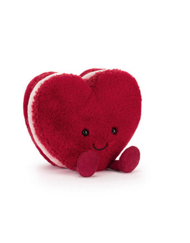 JELLYCAT INC AMUSEABLES ARLETTE HEART MACARON