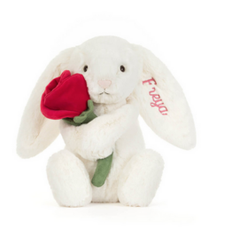 JELLYCAT INC BUNNY W/ROSE