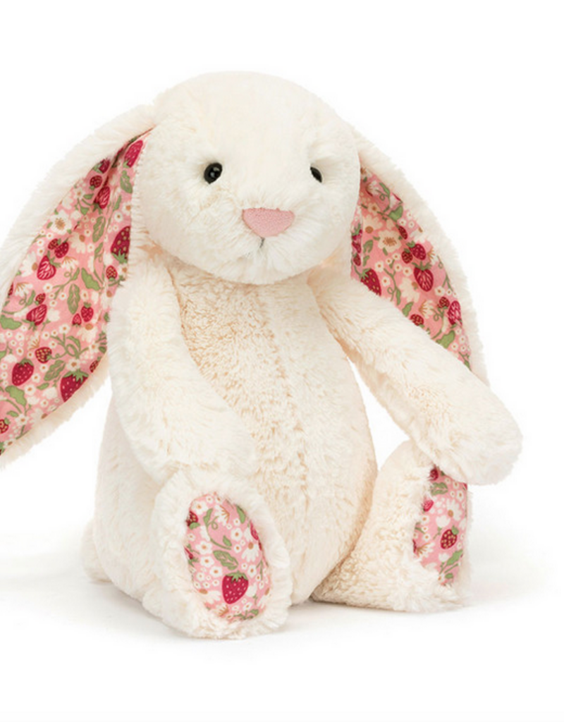 JELLYCAT INC CREAM BLOSSOM BERRY BUNNY