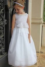 SUSANNE LIVELY SILK ORGANZA DRESS W/BEADS