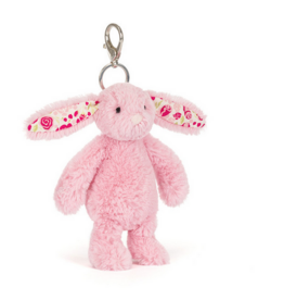 JELLYCAT INC BLUSHKIN BLOSSOM BUNNY BAG CHARM