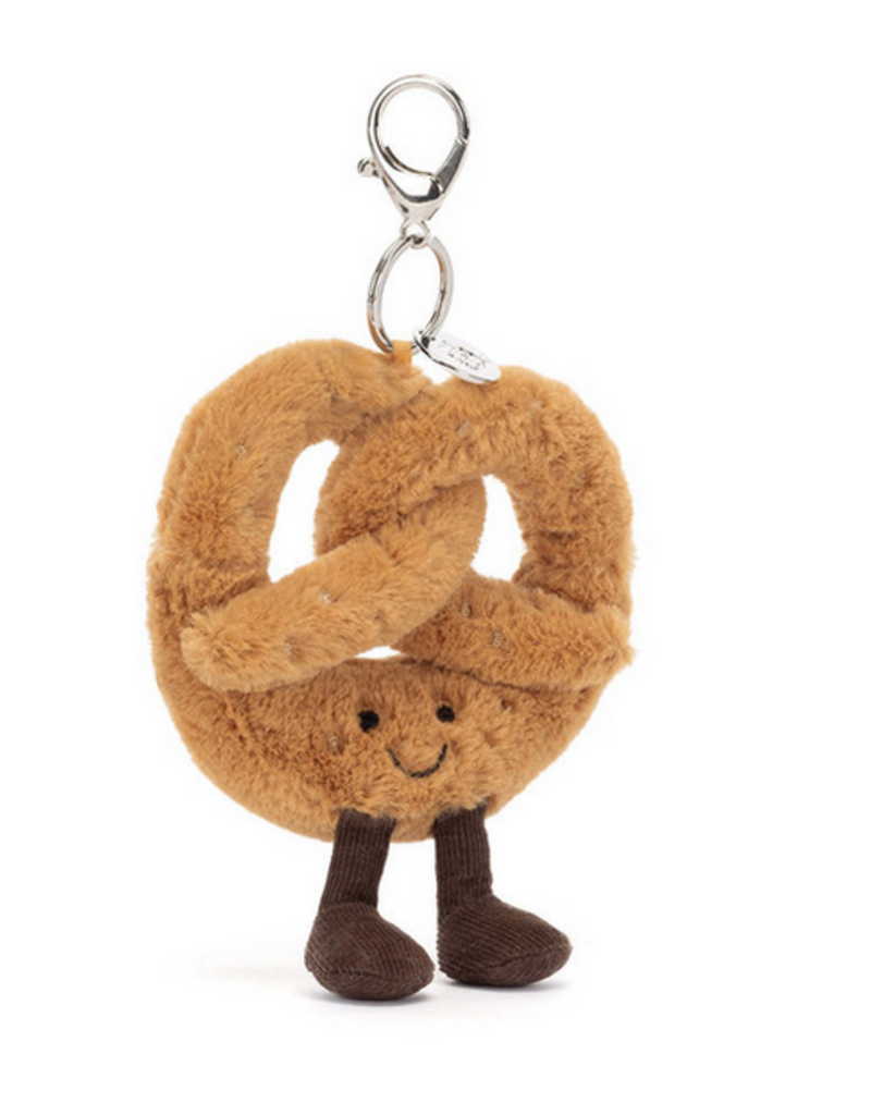JELLYCAT INC AMUSEABLES PRETZEL BAG CHARM