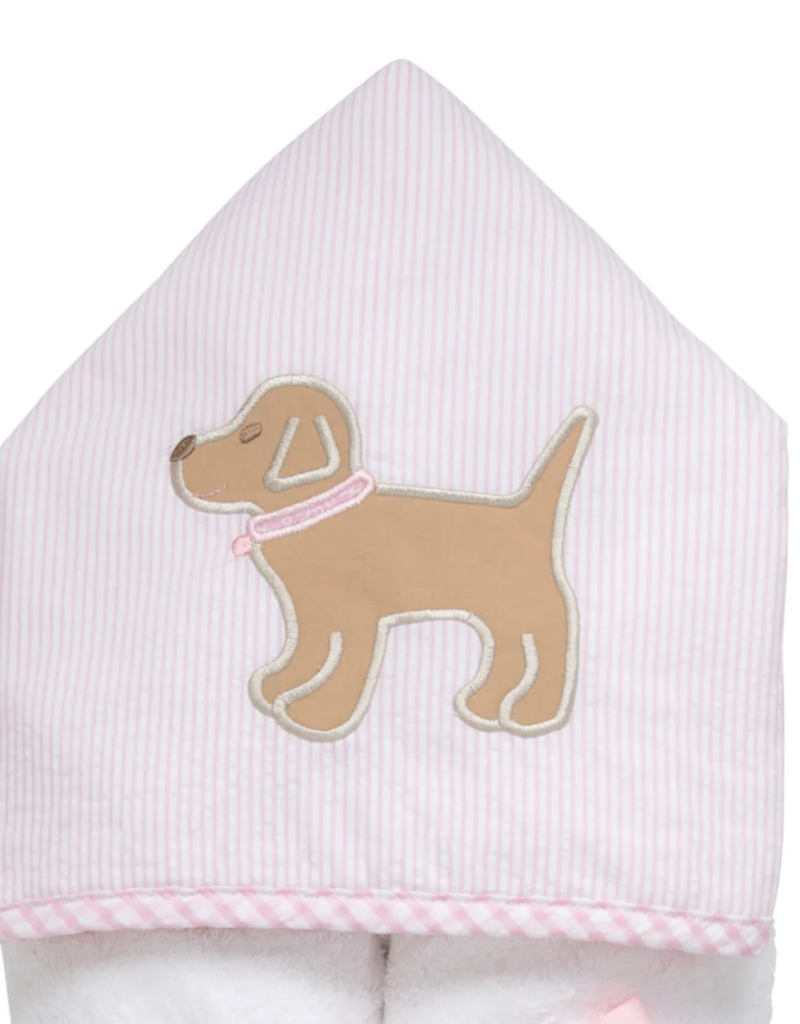 3 MARTHAS PINK EVERYKID LAB TOWEL