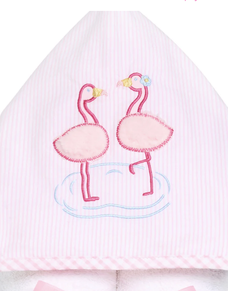 3 MARTHAS EVERYKID FLAMINGO TOWEL