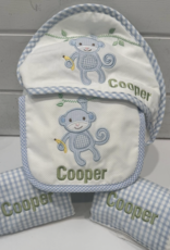 3 MARTHAS EVERYKID MONKEY TOWEL