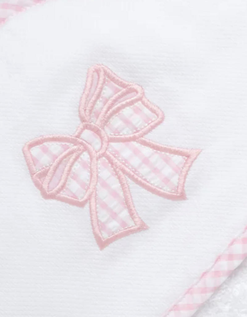 3 MARTHAS EVERYKID BOW TOWEL W/WASHCLOTH