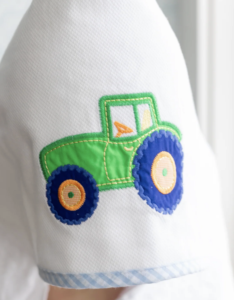 3 MARTHAS EVERYKID TRACTOR TOWEL