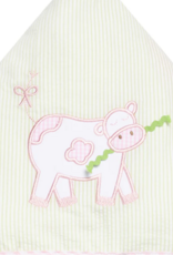 3 MARTHAS PINK  EVERYKID COW TOWEL