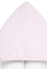 3 MARTHAS PINK FABRIC EVERYKID SEERSUCKER BIG CHECK TOWEL
