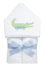 3 MARTHAS BLUE EVERYKID ALLIGATOR TOWEL