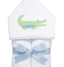 3 MARTHAS BLUE EVERYKID ALLIGATOR TOWEL
