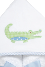 3 MARTHAS BLUE EVERYKID ALLIGATOR TOWEL
