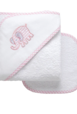 3 MARTHAS EVERYKID ELEPHANT TOWEL W/WASHCLOTH