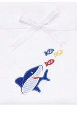 3 MARTHAS SHARK APPLIQUE BURP PAD