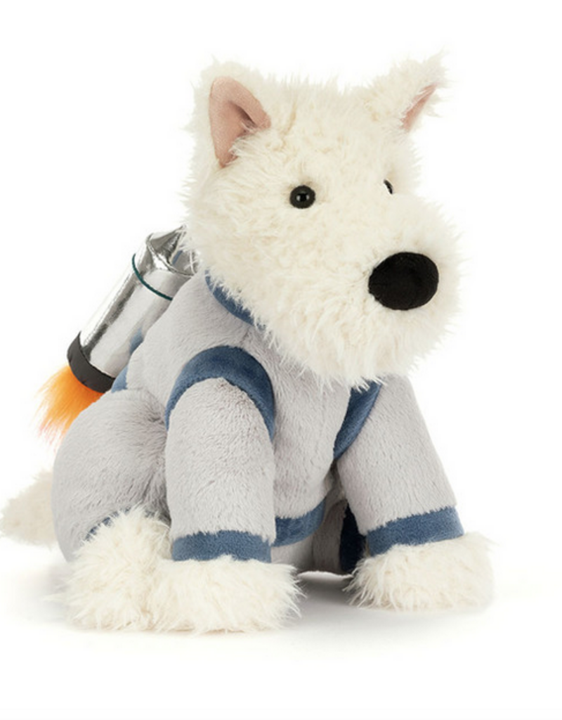 JELLYCAT INC MUNRO SCOTTIE DOG SPACE OUTFIT